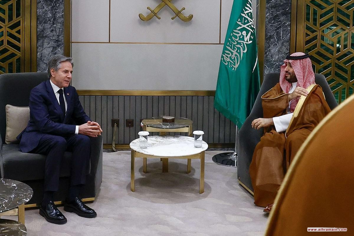 بلينكن إلى السعودية لبحث قضية التطبيع وحرب غزة